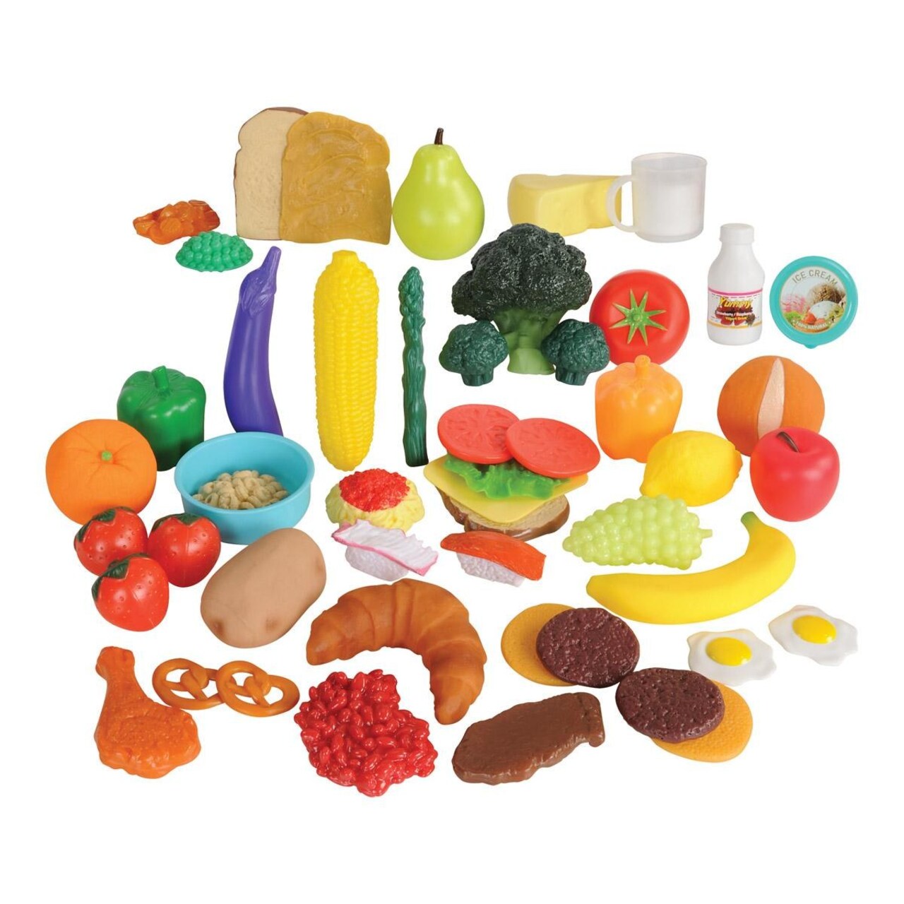 Kaplan Early Learning Company Healthy Eating Food Set - 48 Pieces